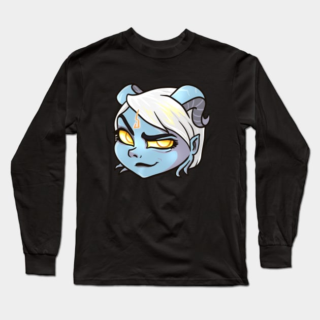 Draenei smile Long Sleeve T-Shirt by Bazisa